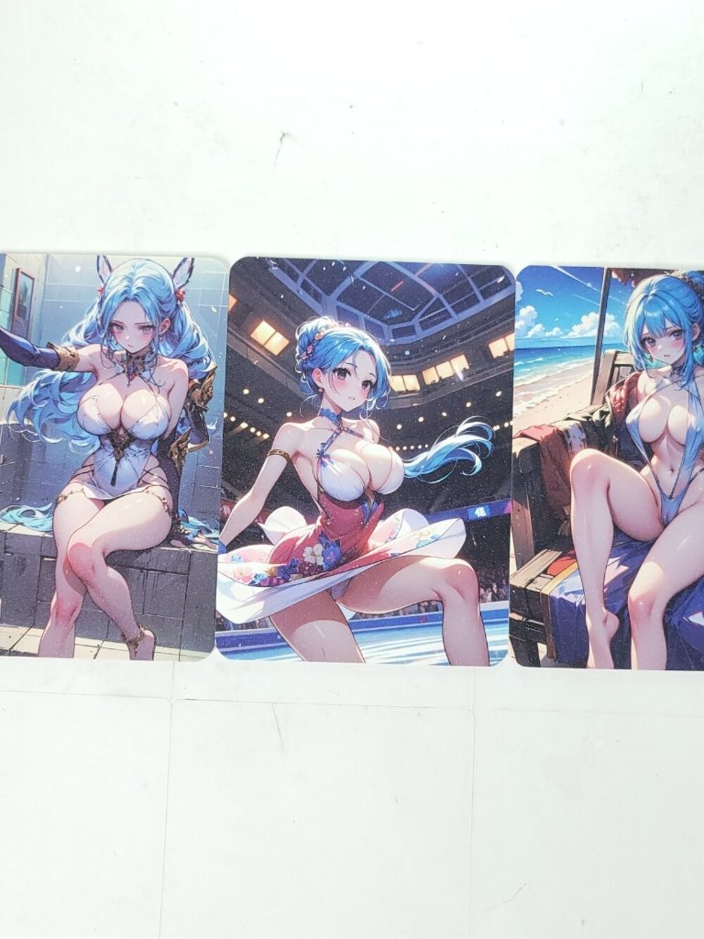Vivi One Piece Anime Waifu Art Oversized Board A6 Lot of 3